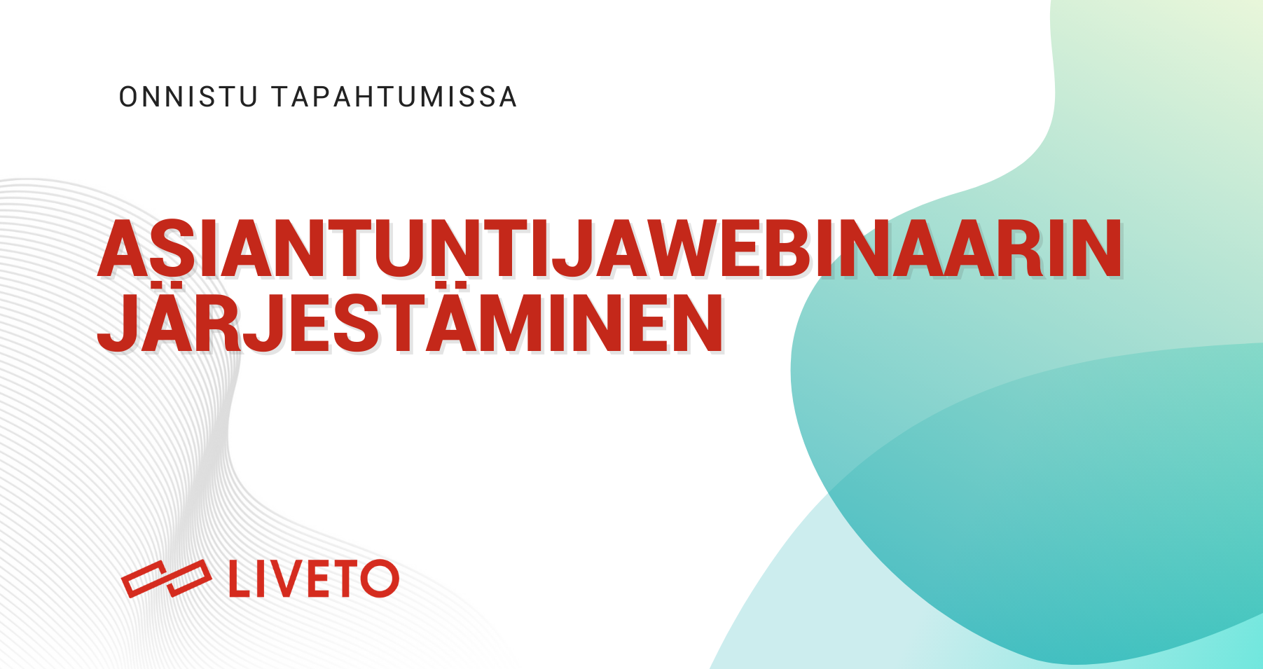 Asiantuntijawebinaarin järjestäminen